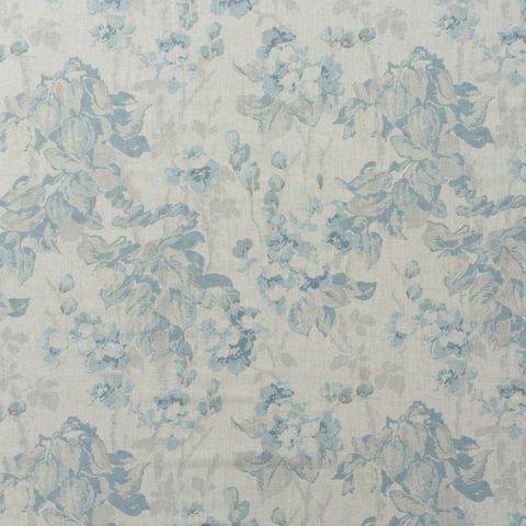 Midsummer Faded Blue Upholstery Fabric