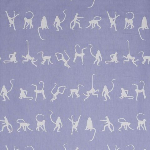 Monkey Puzzle Bluebell Upholstery Fabric