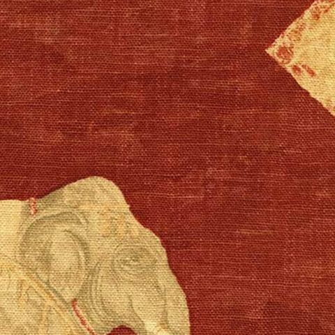 Andrew Martin Mughal Jahangir Red Made To Measure Roman Blind