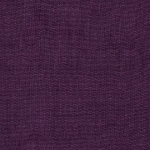 Brera Lino Aubergine Upholstery Fabric