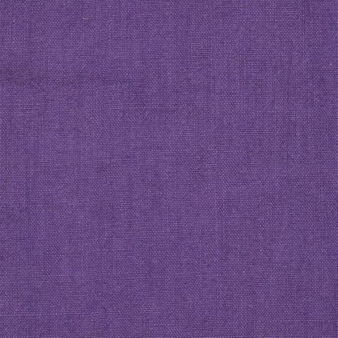 Designers Guild Brera Lino IV Fabrics Brera Lino Violet Bed Base Valance