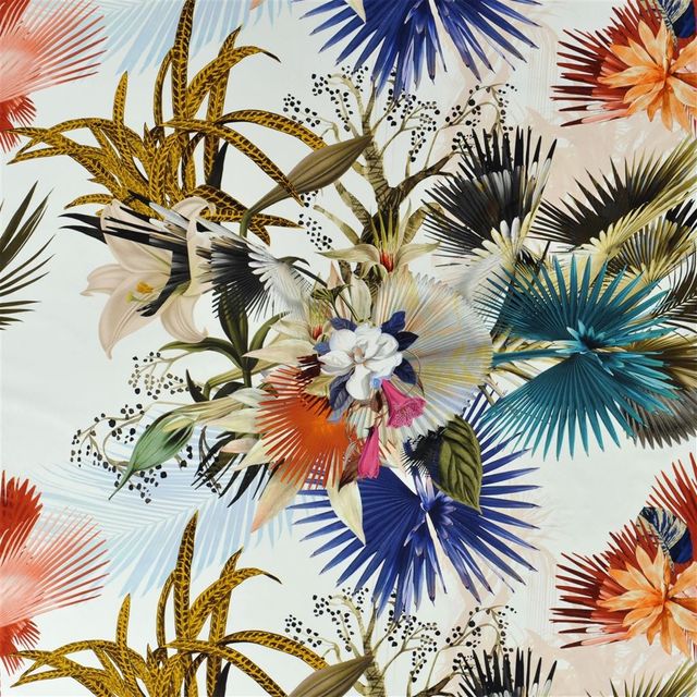 Christian Lacroix L'odyssée Prints & Weaves Oiseau De Bengale Camelia