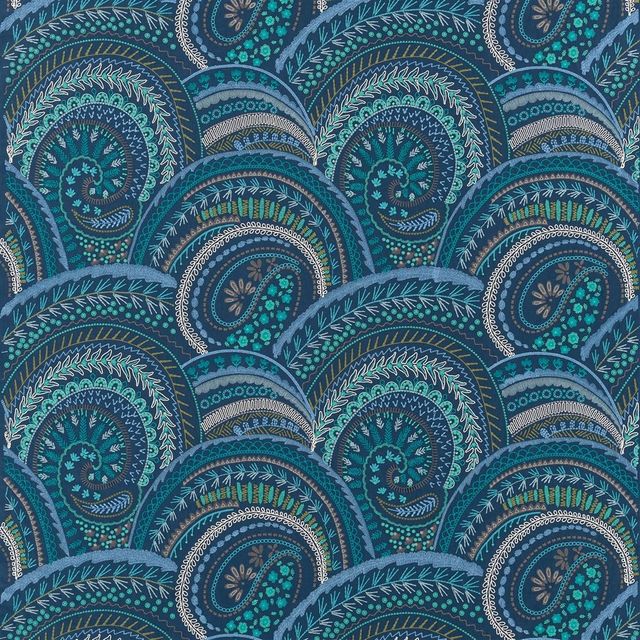 William Yeoward Banjara Fabrics Banjara Ocean