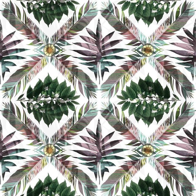 Christian Lacroix Utopia Fabric Feather Park Pearl