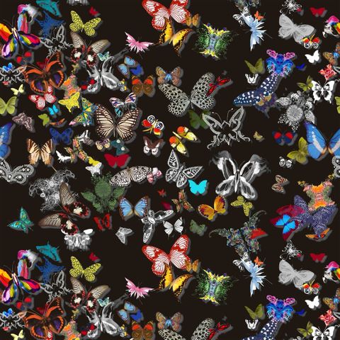 Butterfly Parade Soft Oscuro Upholstery Fabric