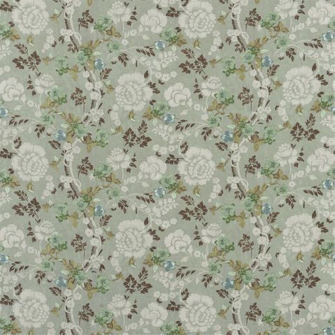 Eagle House Damask Seagrass Upholstery Fabric