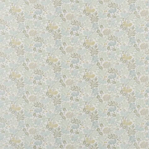 Carlisle Fauna Duck Egg Upholstery Fabric