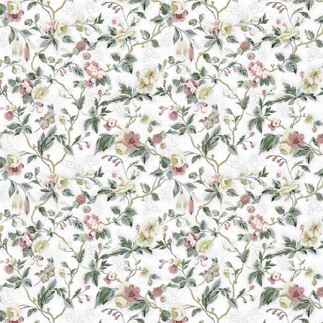 English Heritage Heritage Prints Craven Street Flower Vintage Peony