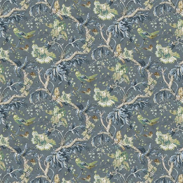 English Heritage Heritage Prints Suffolk Garden Slate Blue