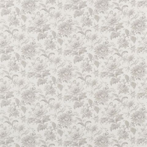 English Garden Floral Birch Upholstery Fabric