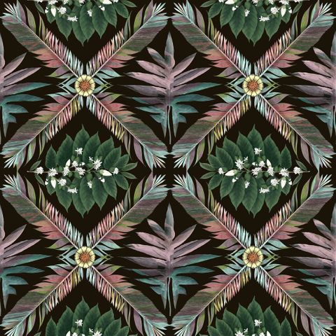 Feather Park Soft Jais Upholstery Fabric