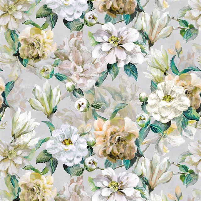 Designers Guild Porcelaine De Chine Fabrics Jardin Botanique Grande Birch