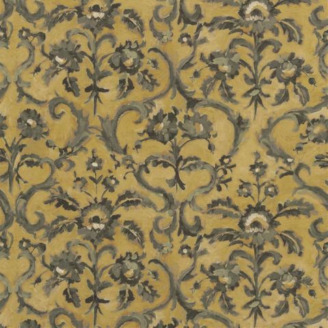 Guerbois Ochre Upholstery Fabric