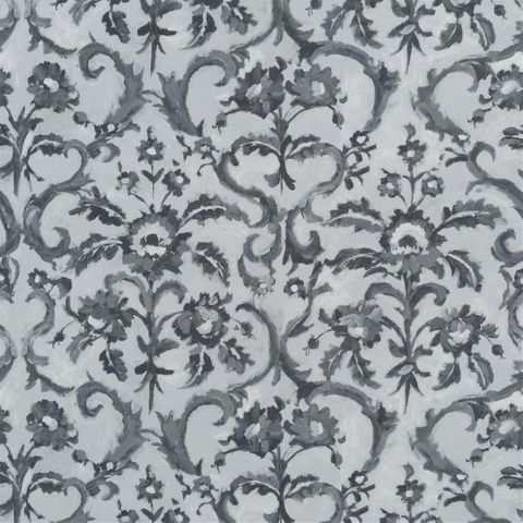 Guerbois Charcoal Upholstery Fabric