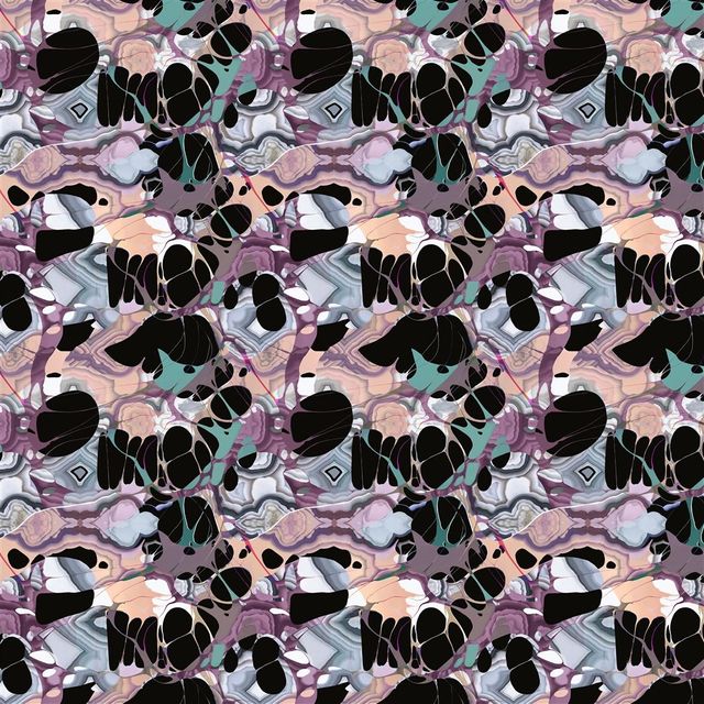 Christian Lacroix Lacroix Stravaganza Fabrics Kaoscope Cendre