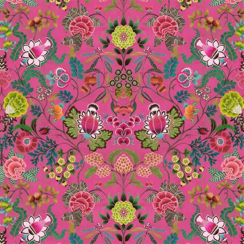 Brocart Decoratif  Cerise