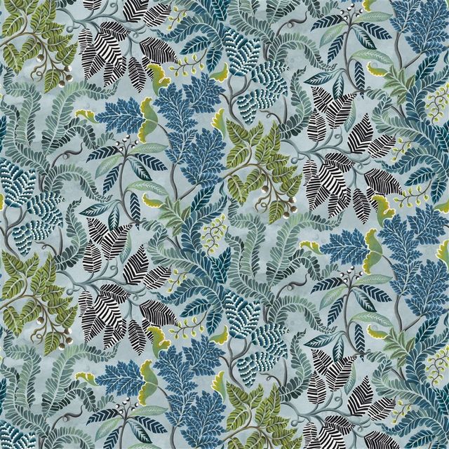 Designers Guild Fleurs D'Artistes Fabrics Fougere Celadon