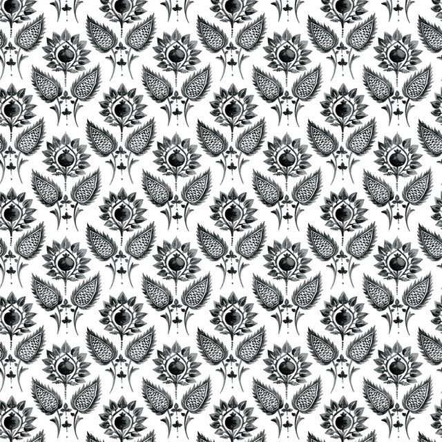 William Yeoward Khotan Fabrics Medici Flower Slate