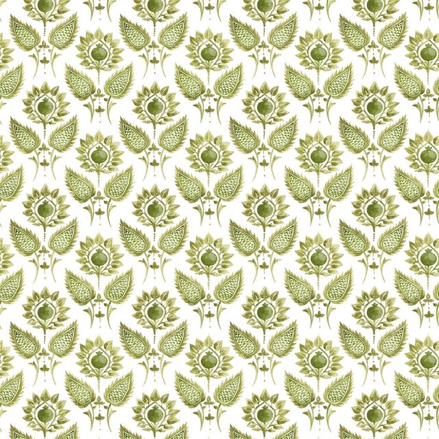 William Yeoward Khotan Fabrics Medici Flower Sage