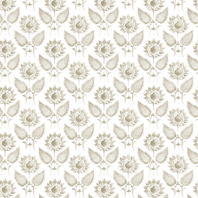 William Yeoward Khotan Fabrics Medici Flower Latte
