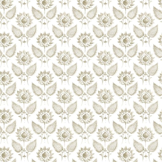 William Yeoward Khotan Fabrics Medici Flower Latte