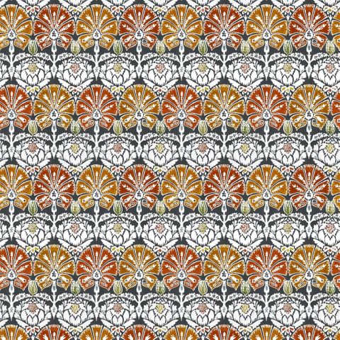 Ottoman Damask Spice Upholstery Fabric