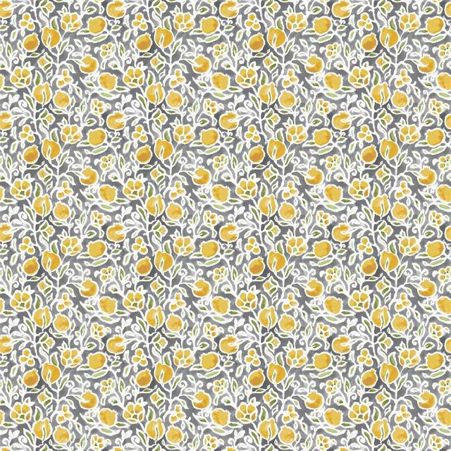William Yeoward Pensthorpe Fabrics Lechlade Saffron Upholstery Fabric