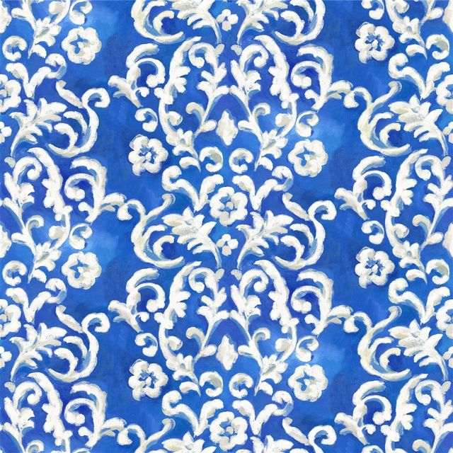 Designers Guild Ghirlanda Fabrics Isolotto Cobalt