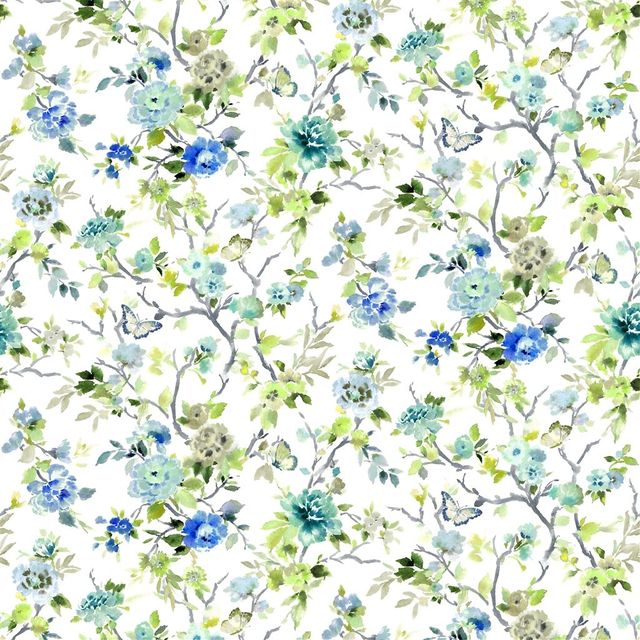 Designers Guild Ghirlanda Fabrics Fiore D Acqua Delft