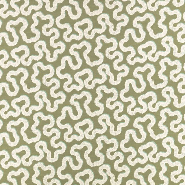 Romo Aubin Kezia Matcha Upholstery Fabric