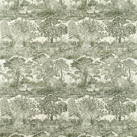 Highgrove Toile Yew Green