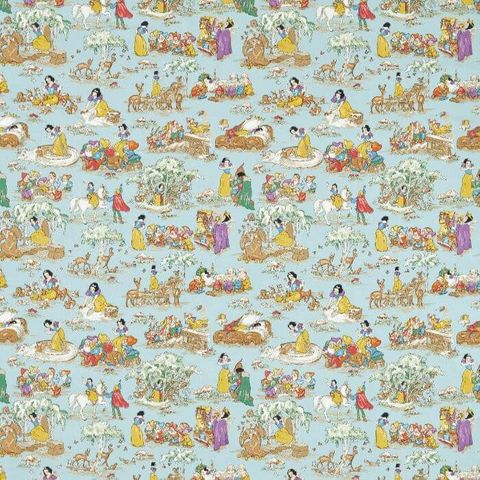 Snow White Puddle Blue