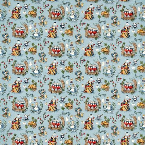 Alice in Wonderland Puddle Blue