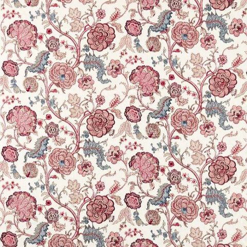 Salisbury Embroidery Crimson