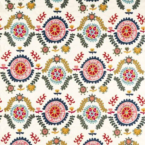 Annabels Suzani Embroidery Sapphire/Ruby