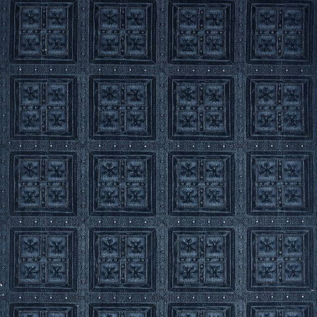 Sanderson Highgrove Shand Gate Jodhpur Blue Upholstery Fabric