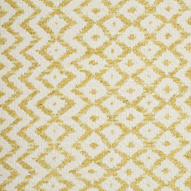 Sanderson Orwell Weaves Cheslyn Citron/Cream Upholstery Fabric