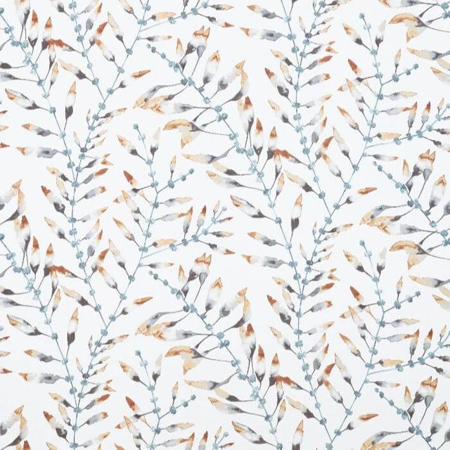 Harlequin Idyllic Fabrics Chaconia Amber/Slate