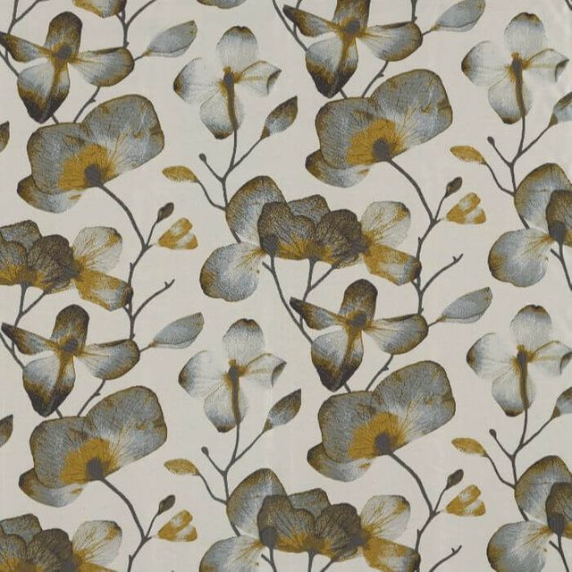 Harlequin Idyllic Fabrics Kienze Ochre/Steel