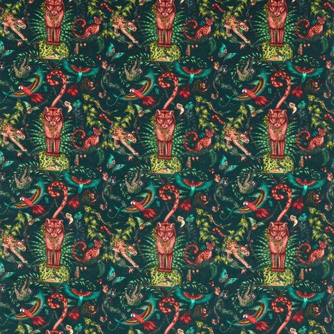 Bosque Dreams Velvet Forest Made To Measure Curtain