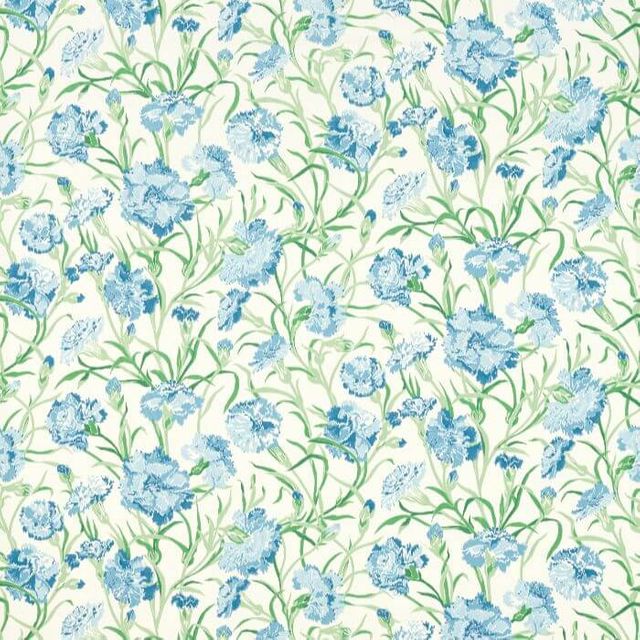 Harlequin Idyllic Fabrics Fleur de Joie Sky/Forest