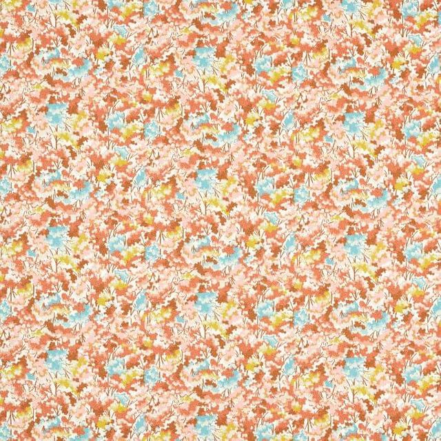 Harlequin Idyllic Fabrics Tree Tops Baked Terracotta/Azul/Honey