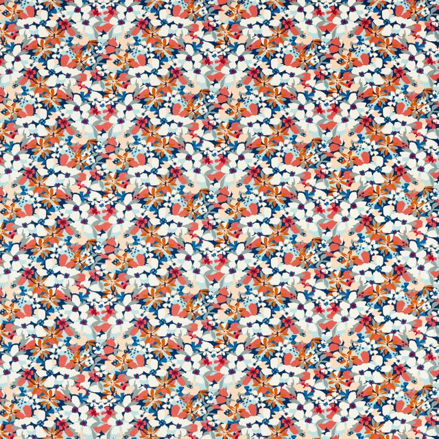 Clarke and Clarke Montage II Clementine Midnight/Spice