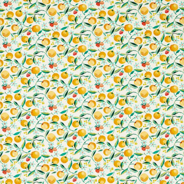 Clarke and Clarke Montage II Orange Blossom Citron