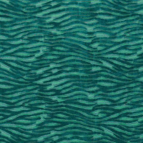 Wildstripe Seafoam Upholstery Fabric