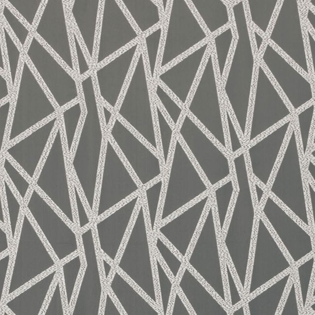Clarke and Clarke Metropolitan Fabrics Geomo Pewter