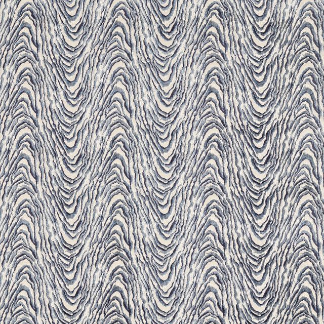 Clarke and Clarke Metropolitan Fabrics Delvoye Velvet Ink