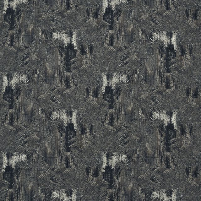 Clarke and Clarke Ferndene Fabric Hillcrest Noir