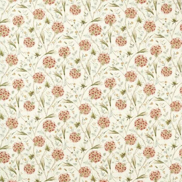 Zoffany Indienne Fabrics Wallichi Russet/Olive