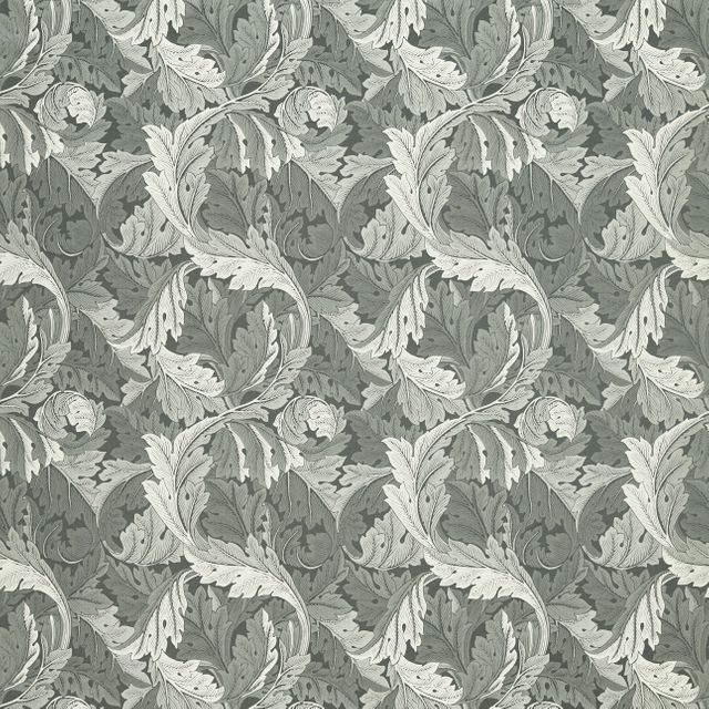 Clarke and Clarke William Morris Weaves Acanthus Jacquard Slate